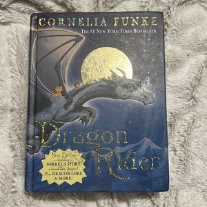 Cornelia Funke “Dragon Rider” the #1 New York Times bestseller